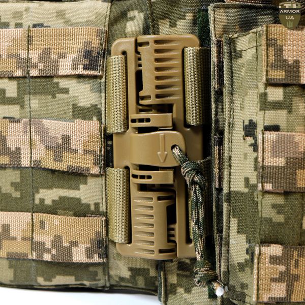 Плитоноска з подвійним скиданням піксель (PLATE CARRIER) ARMORUA PL-008 PL-008 фото