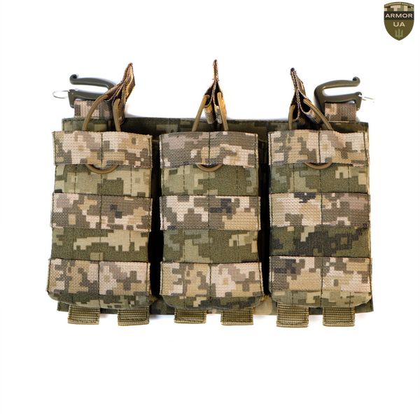 Плитоноска з подвійним скиданням піксель (PLATE CARRIER) ARMORUA PL-008 PL-008 фото