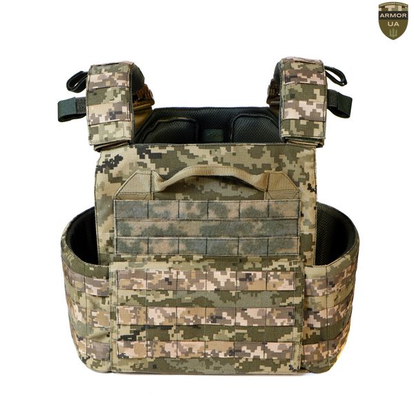 Плитоноска з подвійним скиданням піксель (PLATE CARRIER) ARMORUA PL-008 PL-008 фото