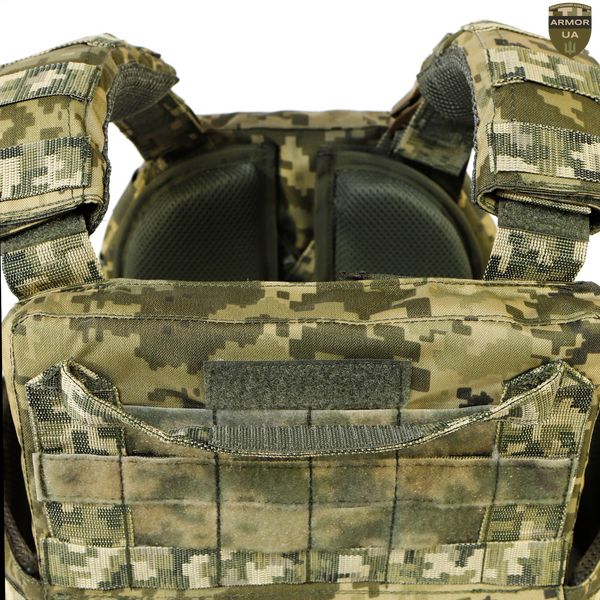 Плитоноска МІЦЬ з балістичним захистом, піксель (PLATE CARRIER) ARMORUA PZ-002 PZ-002 фото