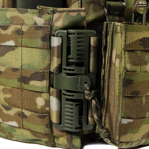 Плитоноска МІЦЬ 2.0 з балістичним захистом, MultiCam (PLATE CARRIER) ARMORUA PZ-006 PZ-006 фото