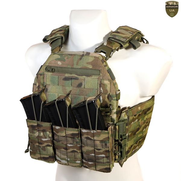 Плитоноска МІЦЬ 2.0 з балістичним захистом, MultiCam (PLATE CARRIER) ARMORUA PZ-006 PZ-006 фото