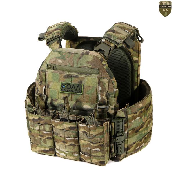 Плитоноска МІЦЬ 2.0 з балістичним захистом, MultiCam (PLATE CARRIER) ARMORUA PZ-006 PZ-006 фото