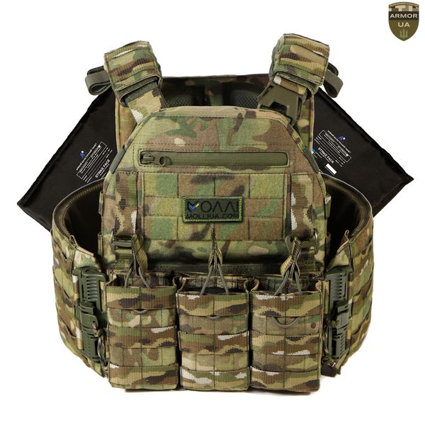 Плитоноска МІЦЬ 2.0 з балістичним захистом, MultiCam (PLATE CARRIER) ARMORUA PZ-006 PZ-006 фото