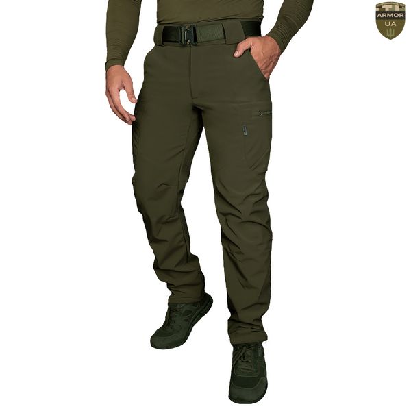 Штани тактичні SoftShell 3.0 Олива Camotec 6582S 6582S фото