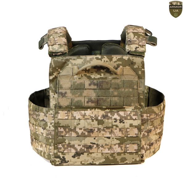 Плитоноска NOVA з балістичним захистом, піксель (PLATE CARRIER) ARMORUA PZ-009 PZ-009 фото