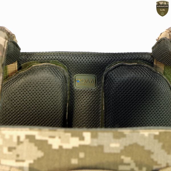 Плитоноска NOVA з балістичним захистом, піксель (PLATE CARRIER) ARMORUA PZ-009 PZ-009 фото