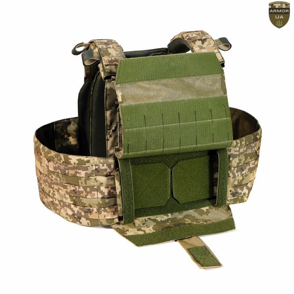 Плитоноска NOVA з балістичним захистом, піксель (PLATE CARRIER) ARMORUA PZ-009 PZ-009 фото