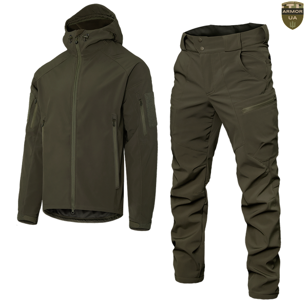 Костюм SoftShell 2.0 Olive Camotec 2435M 2435M фото