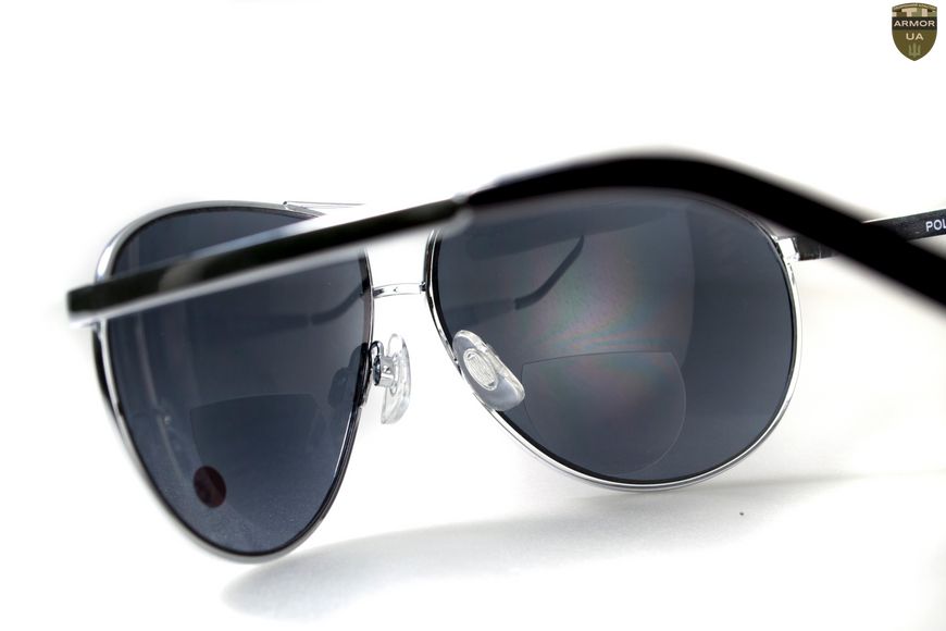 Біфокальні окуляри Global Vision Aviator Bifocal (+2.0) (gray) сірі 1АВИБИФ-Д2.0 фото