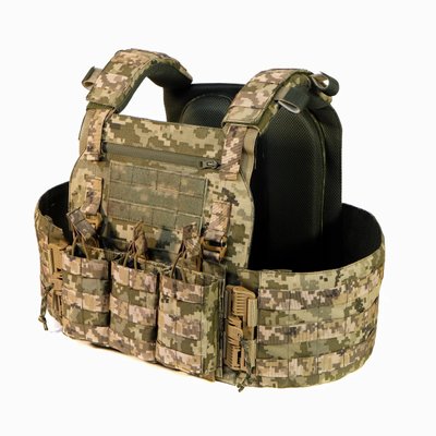 Плитоноска NOVA з подвійним скиданням піксель (PLATE CARRIER) ARMORUA PL-009 PL-009 фото