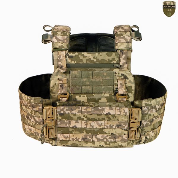 Плитоноска NOVA з подвійним скиданням піксель (PLATE CARRIER) ARMORUA PL-009 PL-009 фото