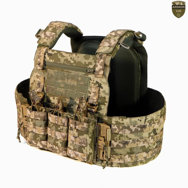 Плитоноска NOVA з подвійним скиданням піксель (PLATE CARRIER) ARMORUA PL-009 PL-009 фото