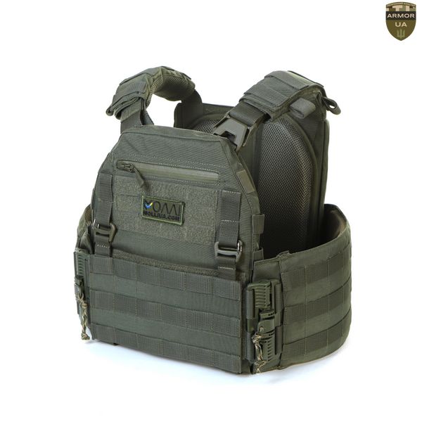 Плитоноска МІЦЬ 2.0 з функцією швидкого скидання Олива (PLATE CARRIER) ARMORUA PL-021 PL-021 фото