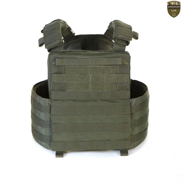 Плитоноска МІЦЬ 2.0 з функцією швидкого скидання Олива (PLATE CARRIER) ARMORUA PL-021 PL-021 фото