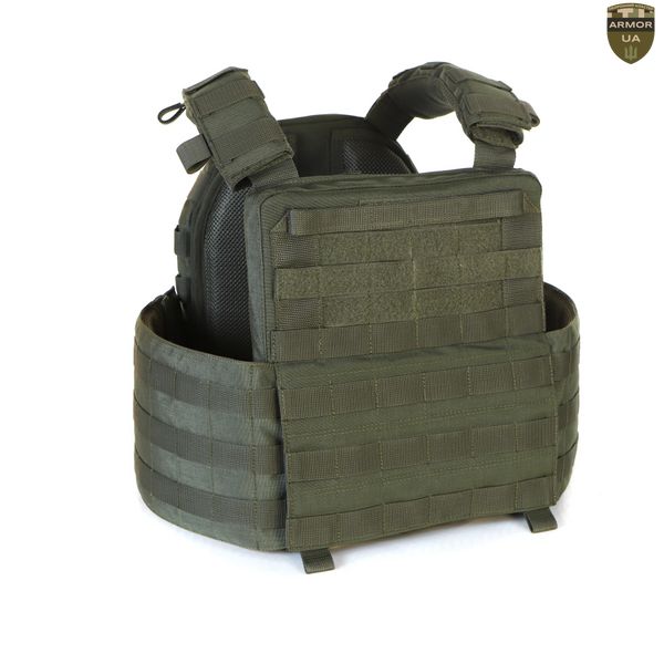 Плитоноска МІЦЬ 2.0 з функцією швидкого скидання Олива (PLATE CARRIER) ARMORUA PL-021 PL-021 фото