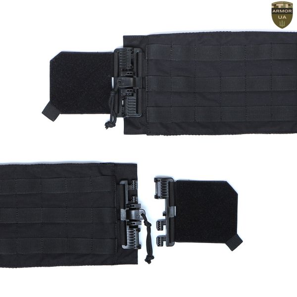 Плитоноска МІЦЬ 2.0 з функцією швидкого скидання Чорна (PLATE CARRIER) ARMORUA PL-022 PL-022 фото