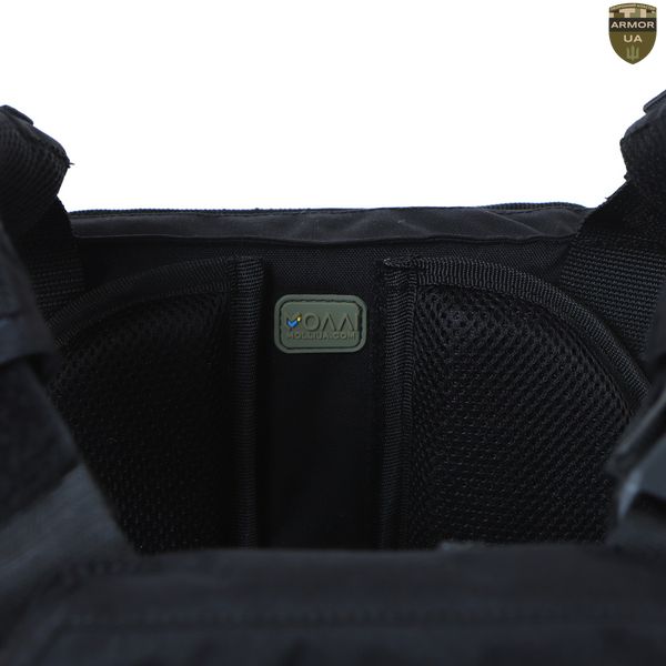 Плитоноска МІЦЬ 2.0 з функцією швидкого скидання Чорна (PLATE CARRIER) ARMORUA PL-022 PL-022 фото