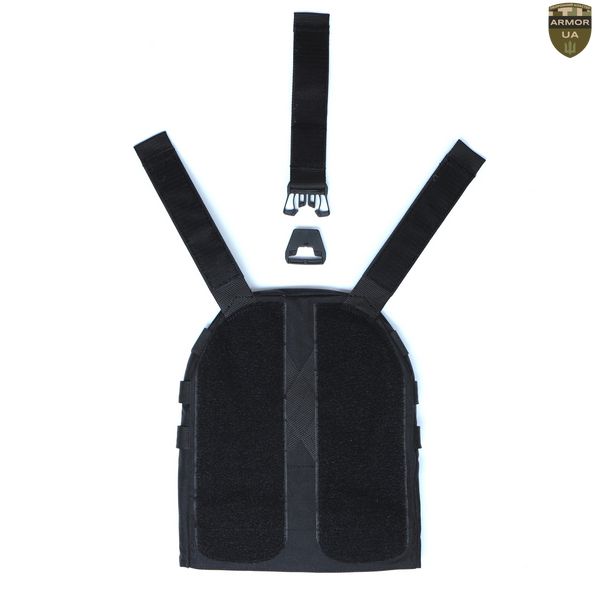 Плитоноска МІЦЬ 2.0 з функцією швидкого скидання Чорна (PLATE CARRIER) ARMORUA PL-022 PL-022 фото