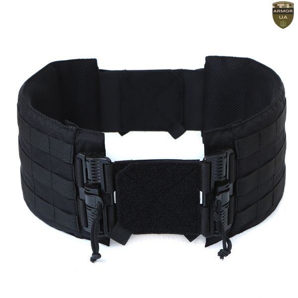 Плитоноска МІЦЬ 2.0 з функцією швидкого скидання Чорна (PLATE CARRIER) ARMORUA PL-022 PL-022 фото