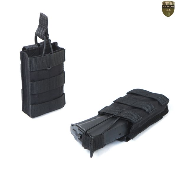 Плитоноска МІЦЬ 2.0 з функцією швидкого скидання Чорна (PLATE CARRIER) ARMORUA PL-022 PL-022 фото