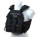 Плитоноска МІЦЬ 2.0 з функцією швидкого скидання Чорна (PLATE CARRIER) ARMORUA PL-022 PL-022 фото 21