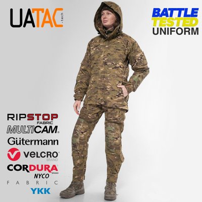 Жіночий комплект штурмові штани + куртка. Демісезон UATAC GEN 5.2 Multicam OAK (Дуб) L UAT-593 фото