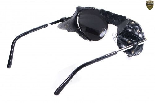 Окуляри-авіатори Global Vision Aviator-5 (silver mirror) дзеркальні сірі зі знімним ущільнювачем 1АВИА5-70 фото