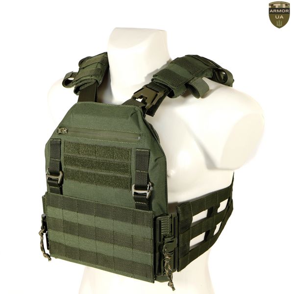 Плитоноска Січ зі швидким скиданням олива (PLATE CARRIER) ARMORUA PL-011 PL-011 фото