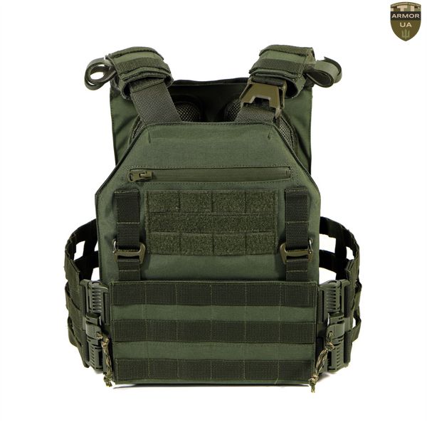 Плитоноска Січ зі швидким скиданням олива (PLATE CARRIER) ARMORUA PL-011 PL-011 фото