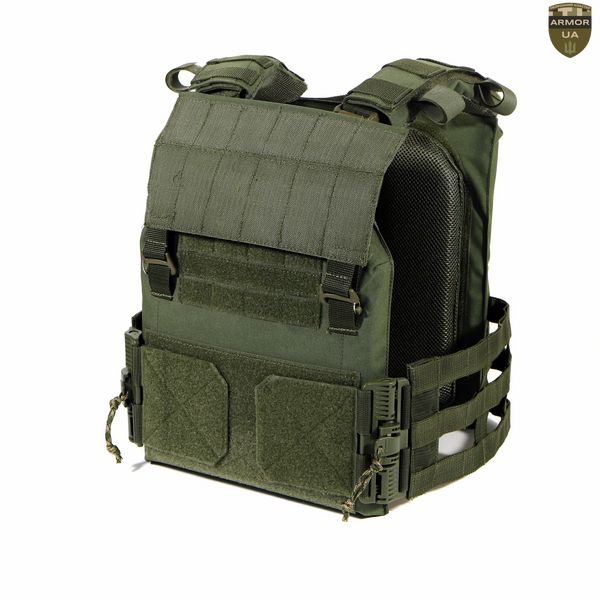 Плитоноска Січ зі швидким скиданням олива (PLATE CARRIER) ARMORUA PL-011 PL-011 фото