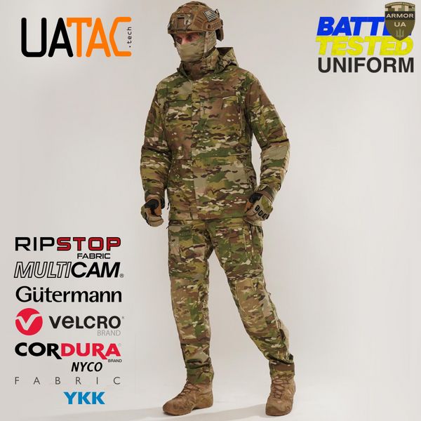 Комплект військової форми UATAC Gen 5.3 Multicam Весна/Літо S UAT-671 фото