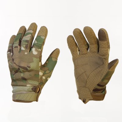 Рукавички тактичні Microfiber Multicam RK-004 XL RK-004-M фото