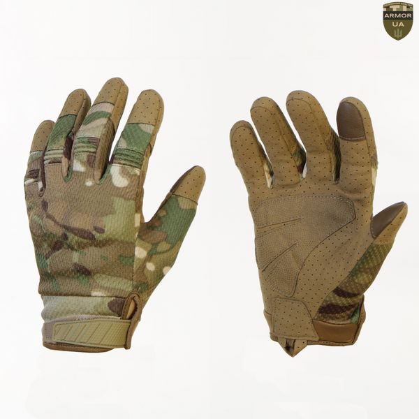 Рукавички тактичні Microfiber Multicam RK-004 XL RK-004-M фото