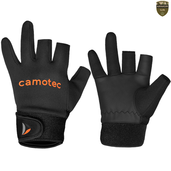 Рукавички Grip Pro Neoprene Black Camotec розмір S 6605S фото