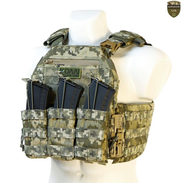 Плитоноска МІЦЬ 2.0 зі швидким скиданням піксель (PLATE CARRIER) ARMORUA PL-002 PL-002 фото