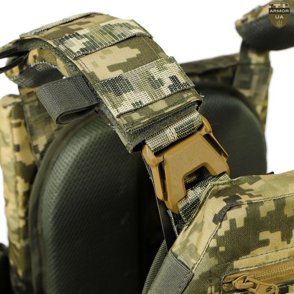 Плитоноска МІЦЬ 2.0 зі швидким скиданням піксель (PLATE CARRIER) ARMORUA PL-002 PL-002 фото