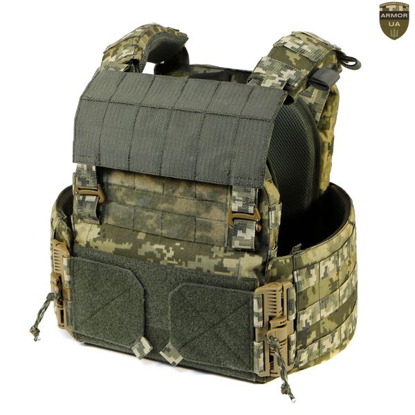 Плитоноска МІЦЬ 2.0 зі швидким скиданням піксель (PLATE CARRIER) ARMORUA PL-002 PL-002 фото