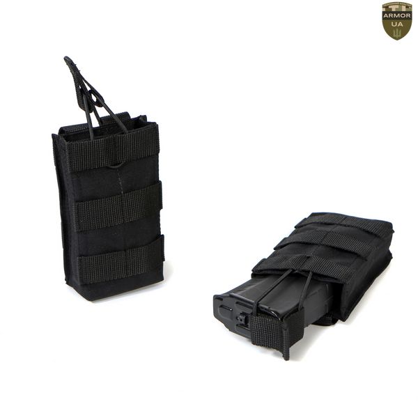 Плитоноска зі швидким скиданням чорна (PLATE CARRIER) ARMORUA PL-012 PL-012 фото