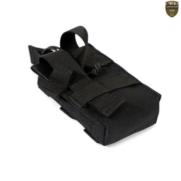 Плитоноска зі швидким скиданням чорна (PLATE CARRIER) ARMORUA PL-012 PL-012 фото