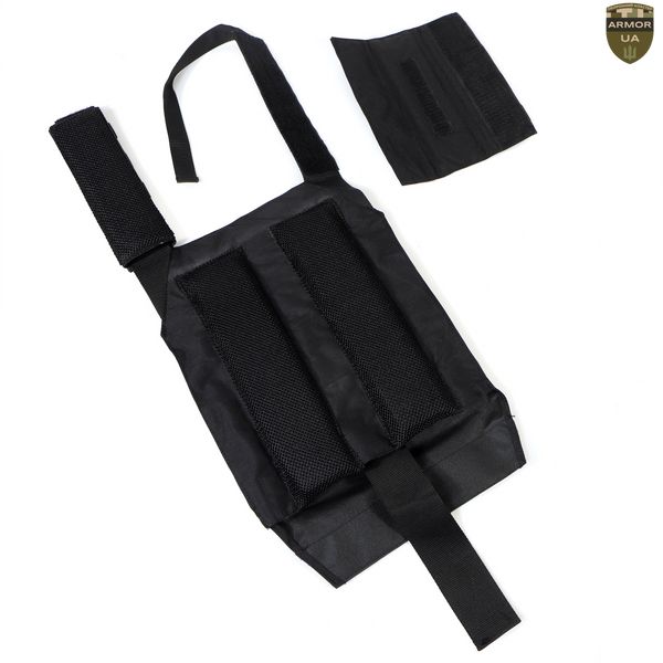 Плитоноска зі швидким скиданням чорна (PLATE CARRIER) ARMORUA PL-012 PL-012 фото