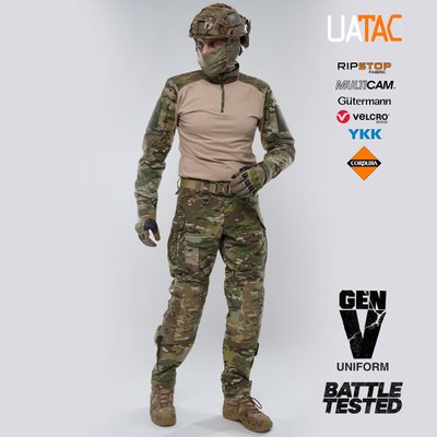 Комплект штурмові штани + убакс UATAC Gen 5.3 Multicam Original 3XL UAT-743 фото