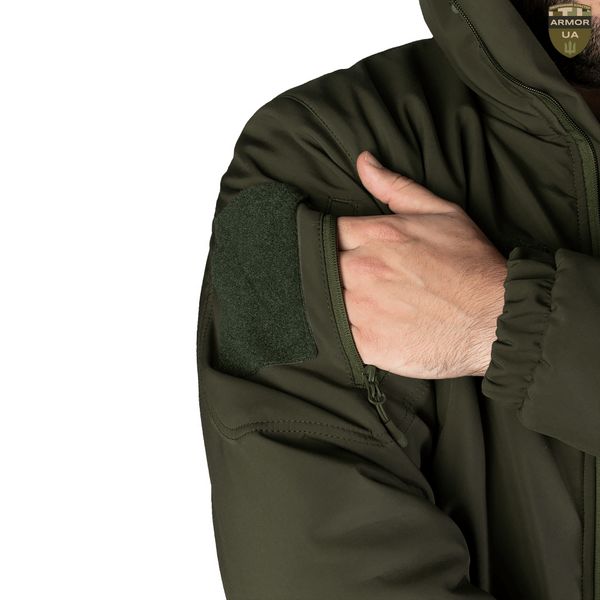 Куртка зимова Cyclone SoftShell Олива Camotec 6613S фото