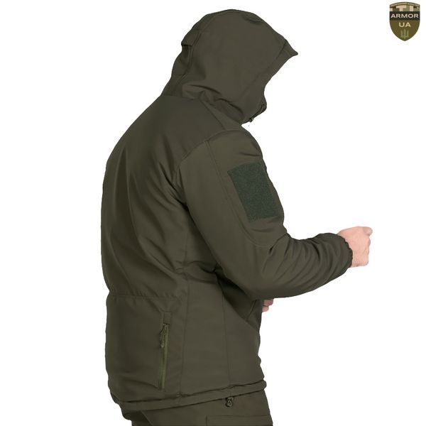 Куртка зимова Cyclone SoftShell Олива Camotec 6613S фото