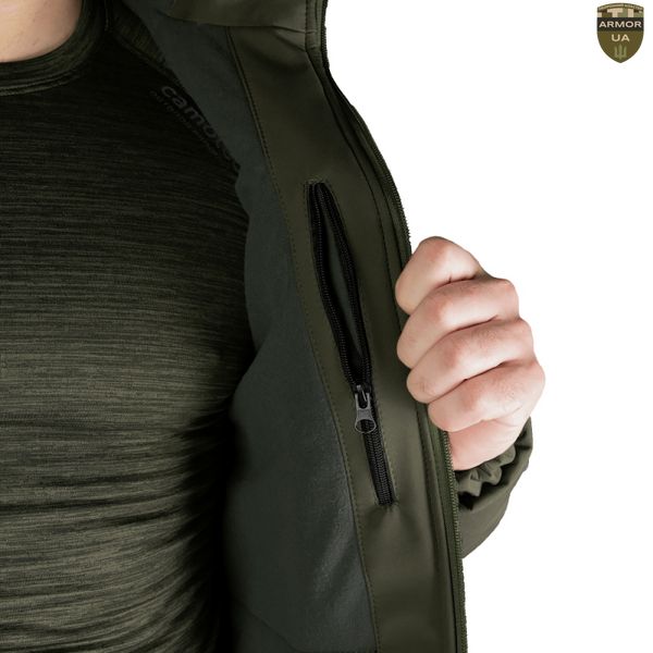 Куртка зимова Cyclone SoftShell Олива Camotec 6613S фото